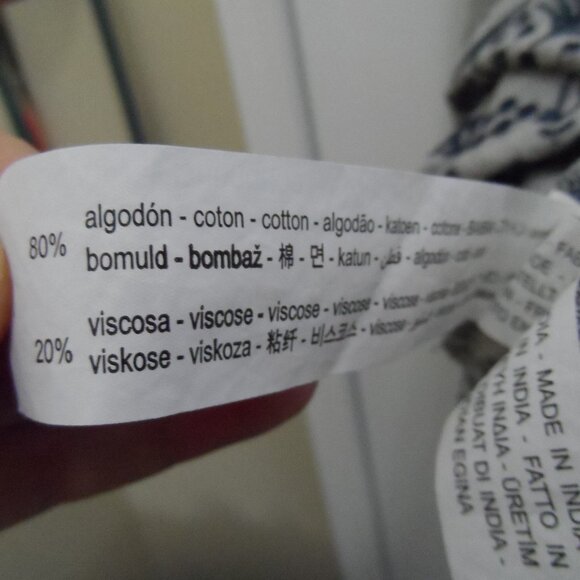 Zara Grey Embroidered Mini Dress- size M - Picture 7 of 7